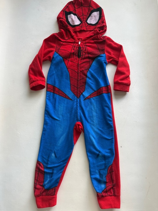 Marvel Other - Marvel Spider-Man One-Piece Pajamas Boys 4T